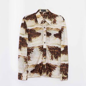 Vintage Bison western shirt